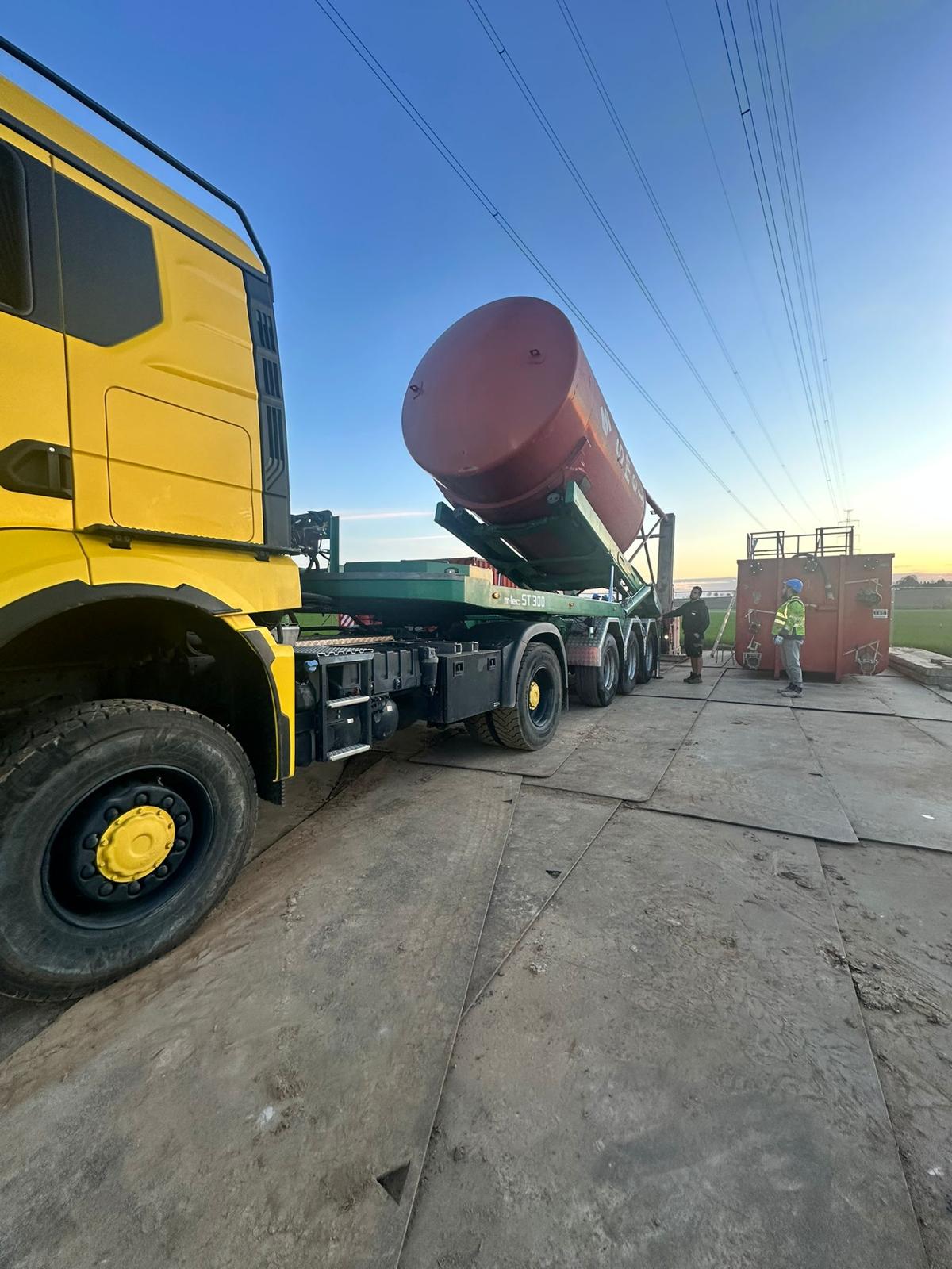 Silotrailer mtec Lambrecks